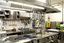 Cuisine d'hotel Bruit de ventilation d'une cuisine d'hotel